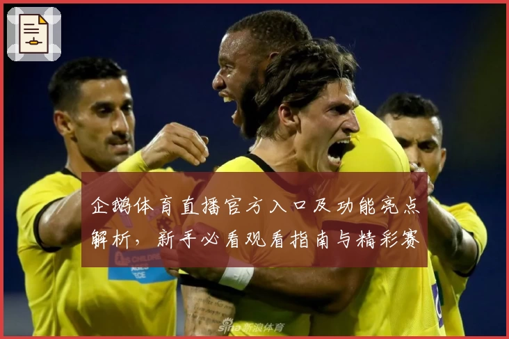 企鹅体育直播官方入口及功能亮点解析，新手必看观看指南与精彩赛事推荐！