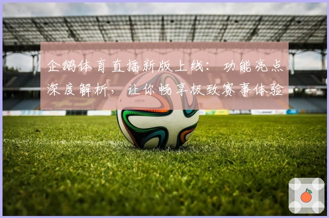 企鹅体育直播新版上线：功能亮点深度解析，让你畅享极致赛事体验