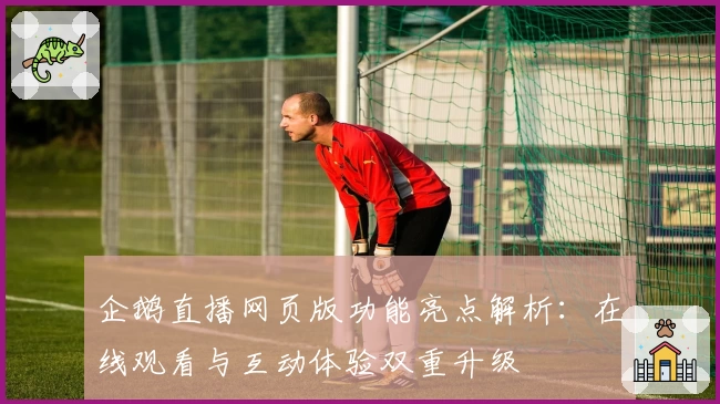 企鹅直播网页版功能亮点解析:在线观看与互动体验双重升级